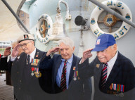 NEWS - 75 Jahre D-Day: Veteranentreffen auf der HMS Belfast im Londoner Hafen