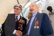 NEWS - 75 Jahre D-Day: Veteranentreffen auf der HMS Belfast im Londoner Hafen