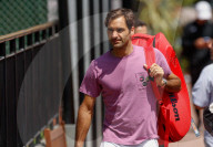 SPORT - Tennis Roland Garros: Roger Federer trainiert am Donnerstag vor dem Spiel gegen Wawrinka