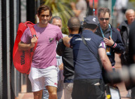 SPORT - Tennis Roland Garros: Roger Federer trainiert am Donnerstag vor dem Spiel gegen Wawrinka