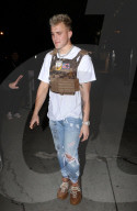 Jake Paul Sports Louis Vuitton Bulletproof Vest At Bootsy Bellows