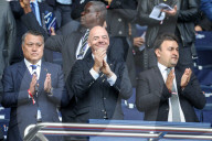 SPORT - FIFA-Präsident Infantino an der Frauen-Fussball-WM in Frankreich