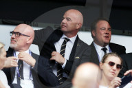 SPORT - FIFA-Präsident Infantino an der Frauen-Fussball-WM in Frankreich
