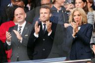SPORT - FIFA-Präsident Infantino an der Frauen-Fussball-WM in Frankreich