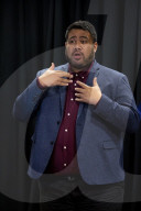 Alan Wendt;' 'Like juggling and doing gym': life as Ardern's sign language interpreter.