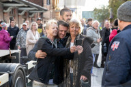 Tommy Robinson election rally Warrington