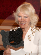 PEOPLE - Prinz Charles und Camilla hinter Masken am Elephant Family Animal Ball
