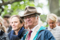 King Carl Gustaf excursion at Stenhammar Palace, Flen, Sweden - 12 Jun 2019