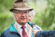 King Carl Gustaf excursion at Stenhammar Palace, Flen, Sweden - 12 Jun 2019