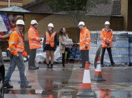 Burst waterpipe West London