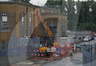 Burst waterpipe West London