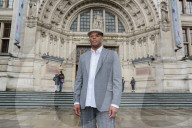 Liberty Choir’s Richie at the V&A, where they have performed. Released from prison five years ago, he is a passionate advocate of the power of communal singing to help rehabilitate offenders.