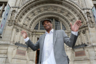 Liberty Choir’s Richie at the V&A, where they have performed. Released from prison five years ago, he is a passionate advocate of the power of communal singing to help rehabilitate offenders.