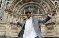 Liberty Choir’s Richie at the V&A, where they have performed. Released from prison five years ago, he is a passionate advocate of the power of communal singing to help rehabilitate offenders.