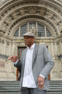 Liberty Choir’s Richie at the V&A, where they have performed. Released from prison five years ago, he is a passionate advocate of the power of communal singing to help rehabilitate offenders.