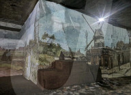 FEATURE - Projektionen von Kunstwerken Vincent van Goghs im Kulturzentrum eines ehemaligen Steinbruchs  in Les Bau-de-Provence