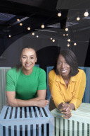 Dame Jessica Ennis-Hill and Jeanette Kwakye