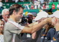 SPORT - Tennis: Roger Federer gewinnt Turnier in Halle