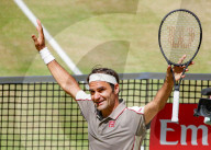 SPORT - Tennis: Roger Federer gewinnt Turnier in Halle