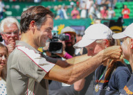 SPORT - Tennis: Roger Federer gewinnt Turnier in Halle