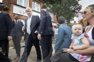 Boris Johnson campaigns in Surrey
