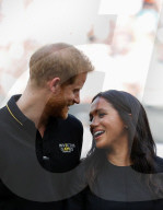 PEOPLE - Prinz Harry und Meghan an Baseballspiel in London