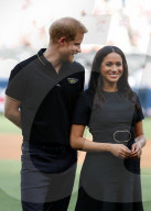 PEOPLE - Prinz Harry und Meghan an Baseballspiel in London