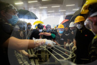 Hong Kongers storm legislature