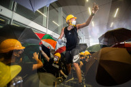 Hong Kongers storm legislature