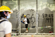 Hong Kongers storm the Legislature, Police retaliate with tear gas