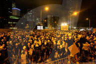 Hong Kongers storm the Legislature, Police retaliate with tear gas