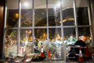 Hong Kongers storm the Legislature, Police retaliate with tear gas