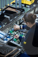 'Things are changing so fast': the benefits and dangers of robots in the UK workplace.  Siemens’ Congleton factory in Cheshire.