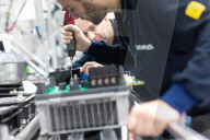 'Things are changing so fast': the benefits and dangers of robots in the UK workplace.  Siemens’ Congleton factory in Cheshire.