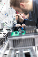 'Things are changing so fast': the benefits and dangers of robots in the UK workplace.  Siemens’ Congleton factory in Cheshire.