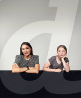 Alexandria Ocasio-Cortez and Greta Thunberg