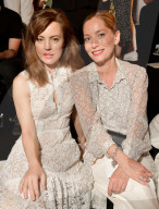 PEOPLE - Promis an Schiaparelli-Show der Haute Couture Fashion Week in Paris