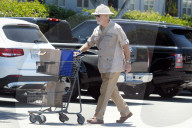 Gerald McRaney is seen looking like heÍs ready for an African safari as he picks up groceries at a local Gelson's supermarket in Los Angeles. 
