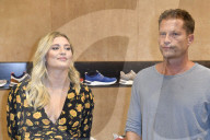 PEOPLE - Til Schweiger mit Tochter Luna Schweiger bei der Sioux-Grashopper Präsentation auf der Modemesse Berlin