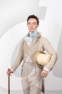 Zack MacLeod Pinsent, who makes all his own clothes and dresses in Regency style.