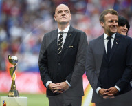 NEWS - FIFA-Präsident Infantino am Final der Frauenfussball-WM
