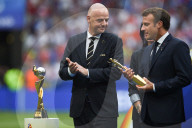 NEWS - FIFA-Präsident Infantino am Final der Frauenfussball-WM