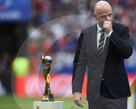 NEWS - FIFA-Präsident Infantino am Final der Frauenfussball-WM