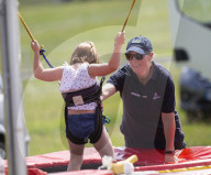 Zara Tindall Competes at the Barbury Horse Trials