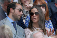 PEOPLE - Pippa Middleton und ihr Bruder James in Wimbledon