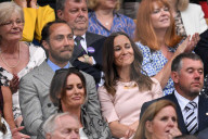 PEOPLE - Pippa Middleton und ihr Bruder James in Wimbledon
