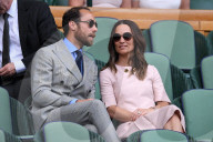 PEOPLE - Pippa Middleton und ihr Bruder James in Wimbledon