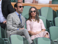 PEOPLE - Pippa Middleton und ihr Bruder James in Wimbledon