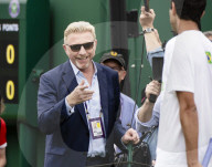 PEOPLE - Boris Becker beim Tennis Grand Slam in Wimbledon 2019