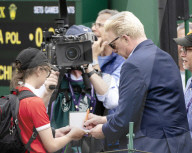 PEOPLE - Boris Becker beim Tennis Grand Slam in Wimbledon 2019